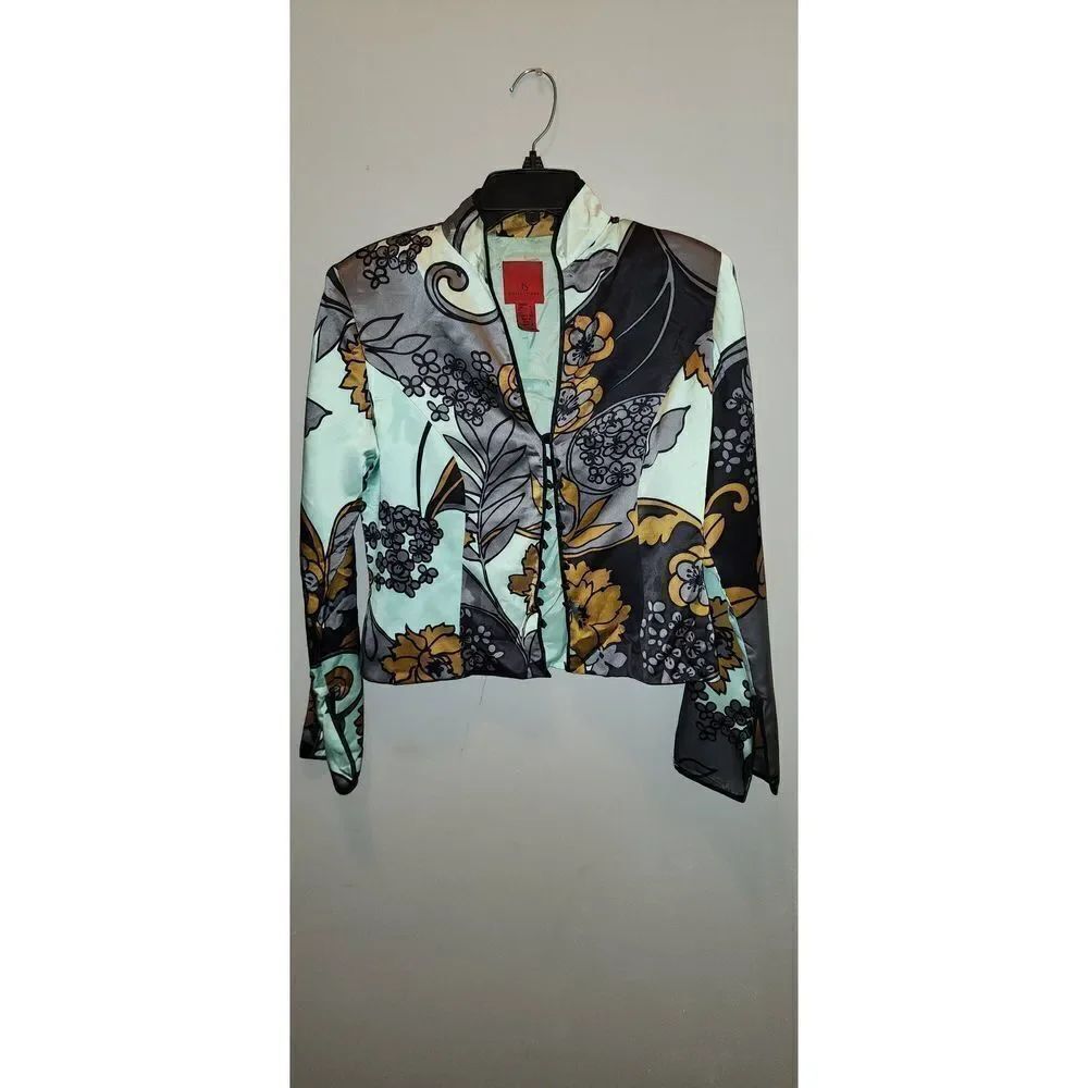 JS COLLECTION SILK BLAZER 